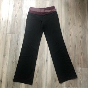 Lululemon crossover waist yoga pants
